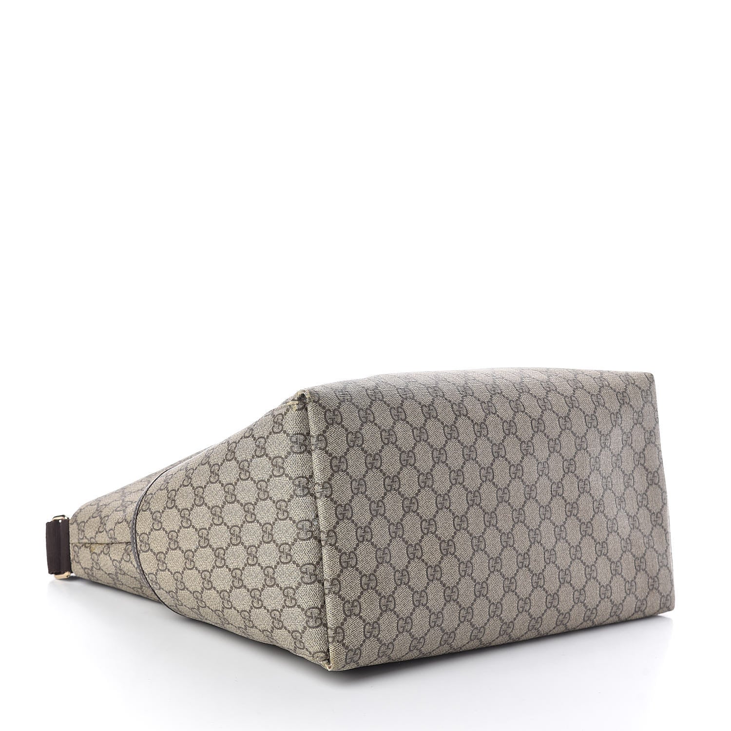 Gucci GG Plus Monogram Diaper Messenger Bag Dark Brown 4 of 10
