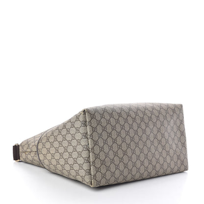 Gucci GG Plus Monogram Diaper Messenger Bag Dark Brown 4 of 10