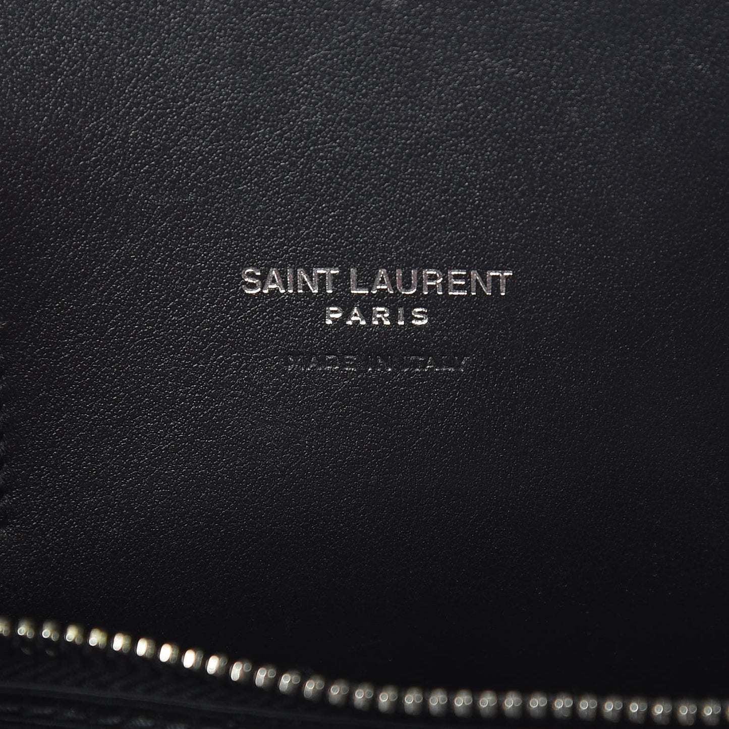 Grained Calfskin Baby Sac De Jour Black