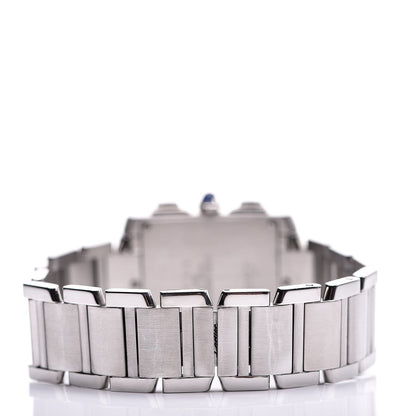Cartier Stainless Steel 28mm Tank Francaise Chrono Reflex Quartz Watch 13 of 24