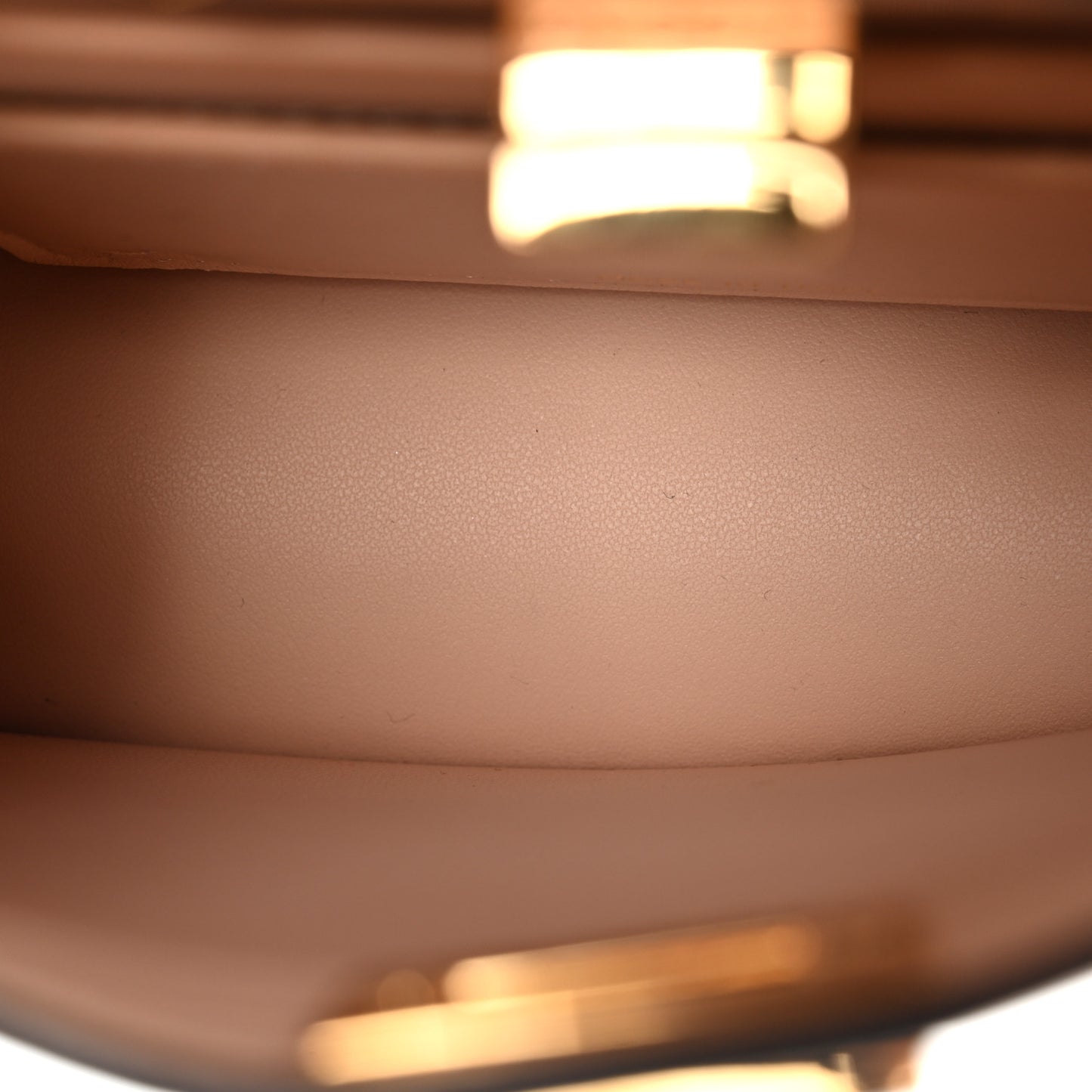Shiny Nappa Plexiglass Petite Peekaboo I SEE U Satchel Light Rose