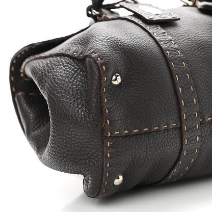 Fendi Cuoio Romano Selleria Shoulder Bag Testa di Moro 10 of 14