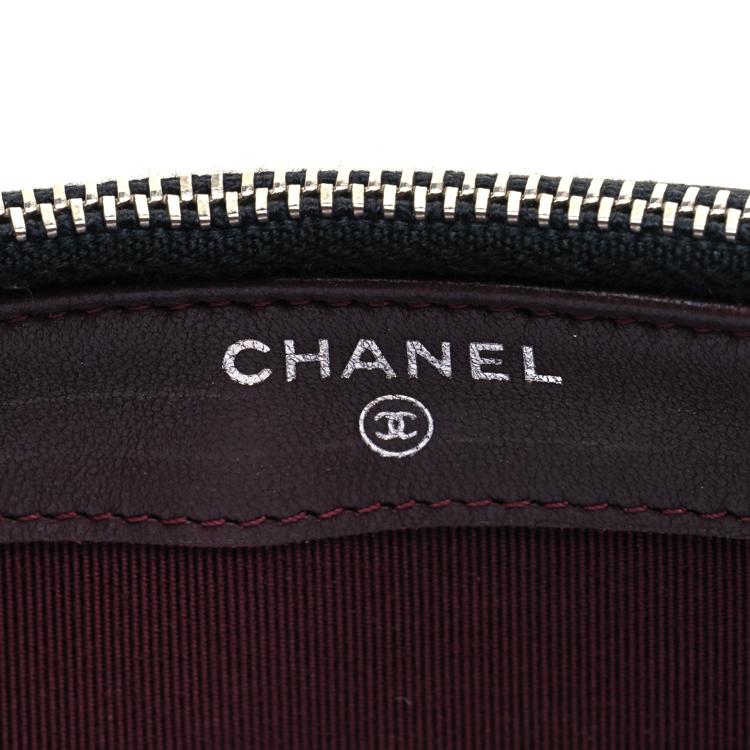 Chanel Lambskin Quilted Small Clutch With Chain Black 8 of 10