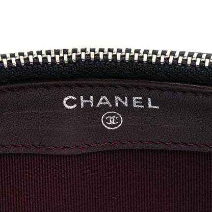Chanel Lambskin Quilted Small Clutch With Chain Black 8 of 10