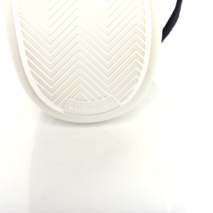 Chanel Calfskin Womens Logo Sneakers 36.5 White Black 9 of 11