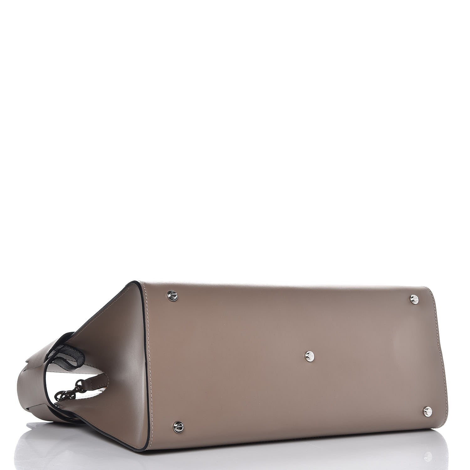 Givenchy Smooth Calfskin Medium Horizon Satchel Mastic 5 of 8