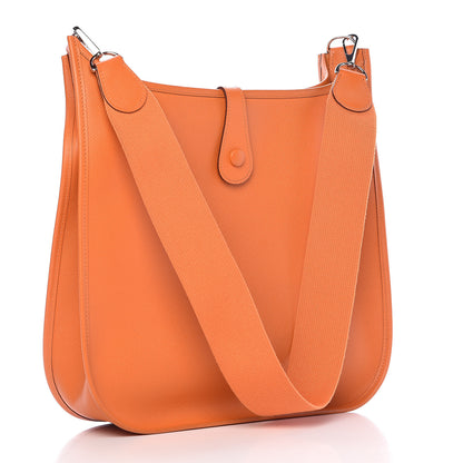 Hermes Epsom Evelyne GM Orange 3 of 13