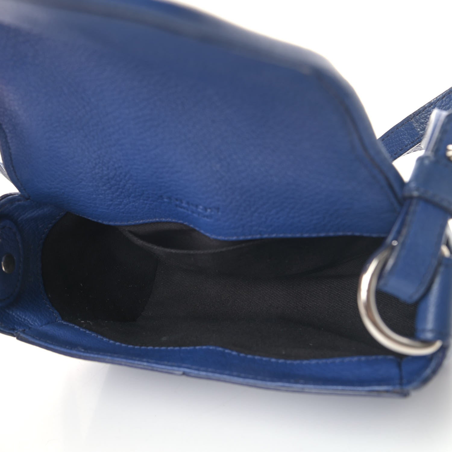 Givenchy Sugar Goatskin Obsedia Shoulder Bag Navy 4 of 4