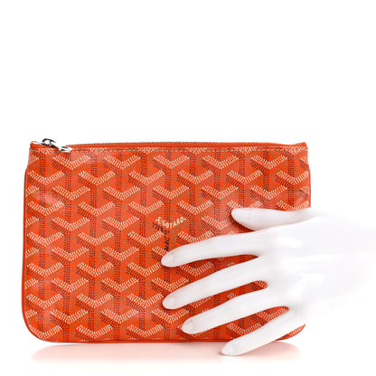Goyard Goyardine Senat Pochette PM Orange 2 of 9