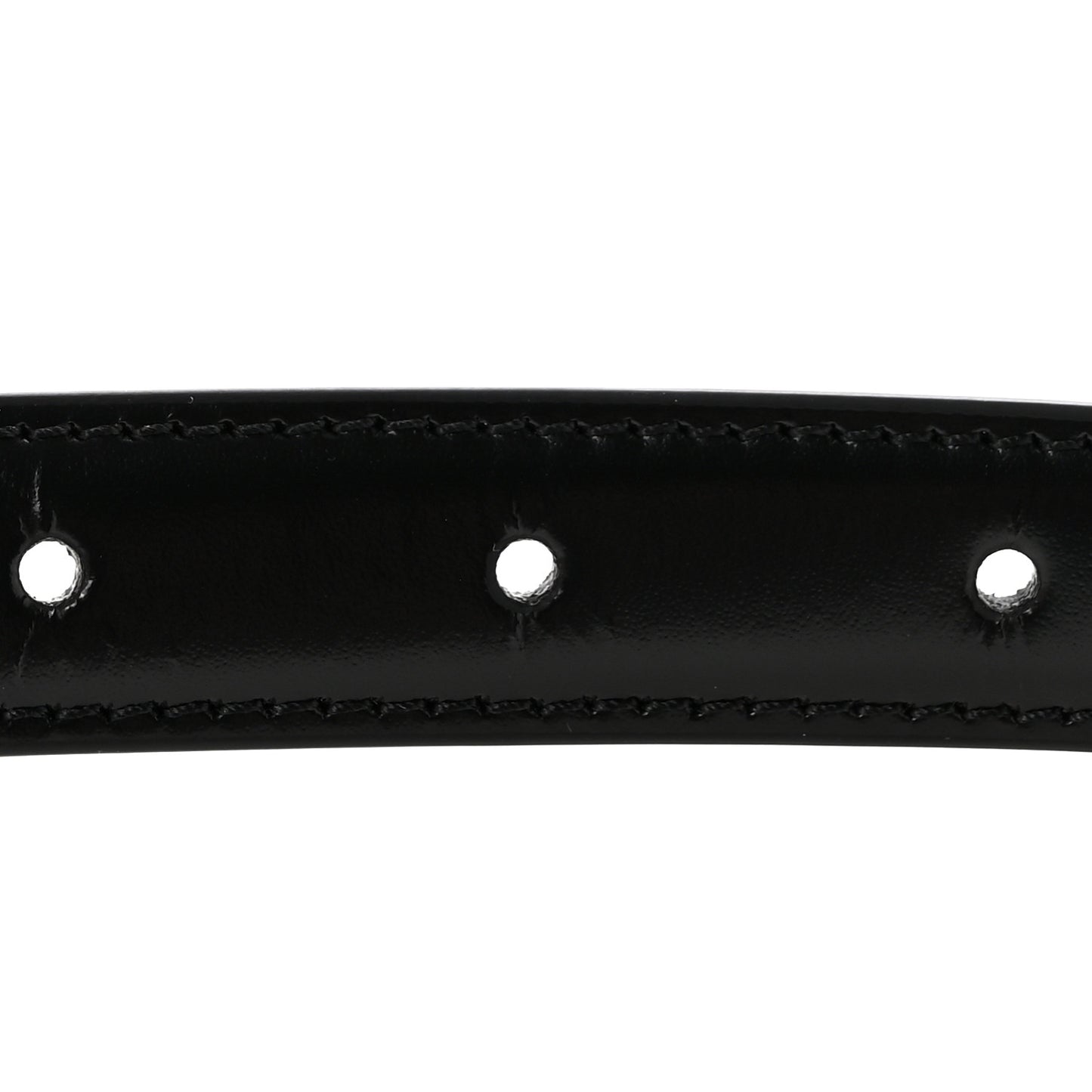 Box Calfskin Small 18mm Triomphe Belt 75 30 Black