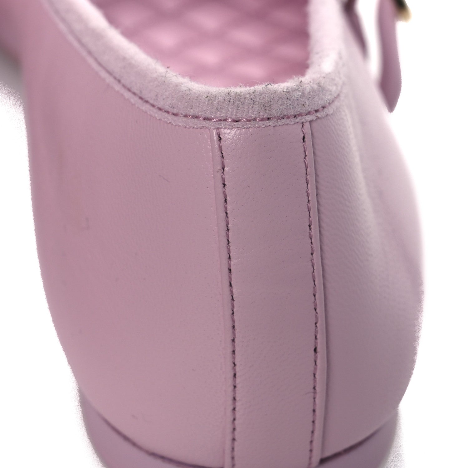 Chanel Lambskin Mary Jane Flats 40 Light Pink 11 of 13