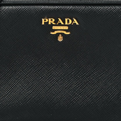 Prada Saffiano Mini Camera Crossbody Bag Black 7 of 10