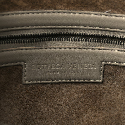 Bottega Veneta Nappa Intrecciato Nodini Crossbody Messenger Light Grey 6 of 8