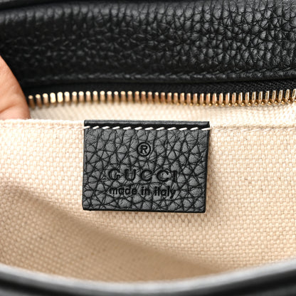 Gucci Pebbled Calfskin Small Soho Disco Bag Black 6 of 10