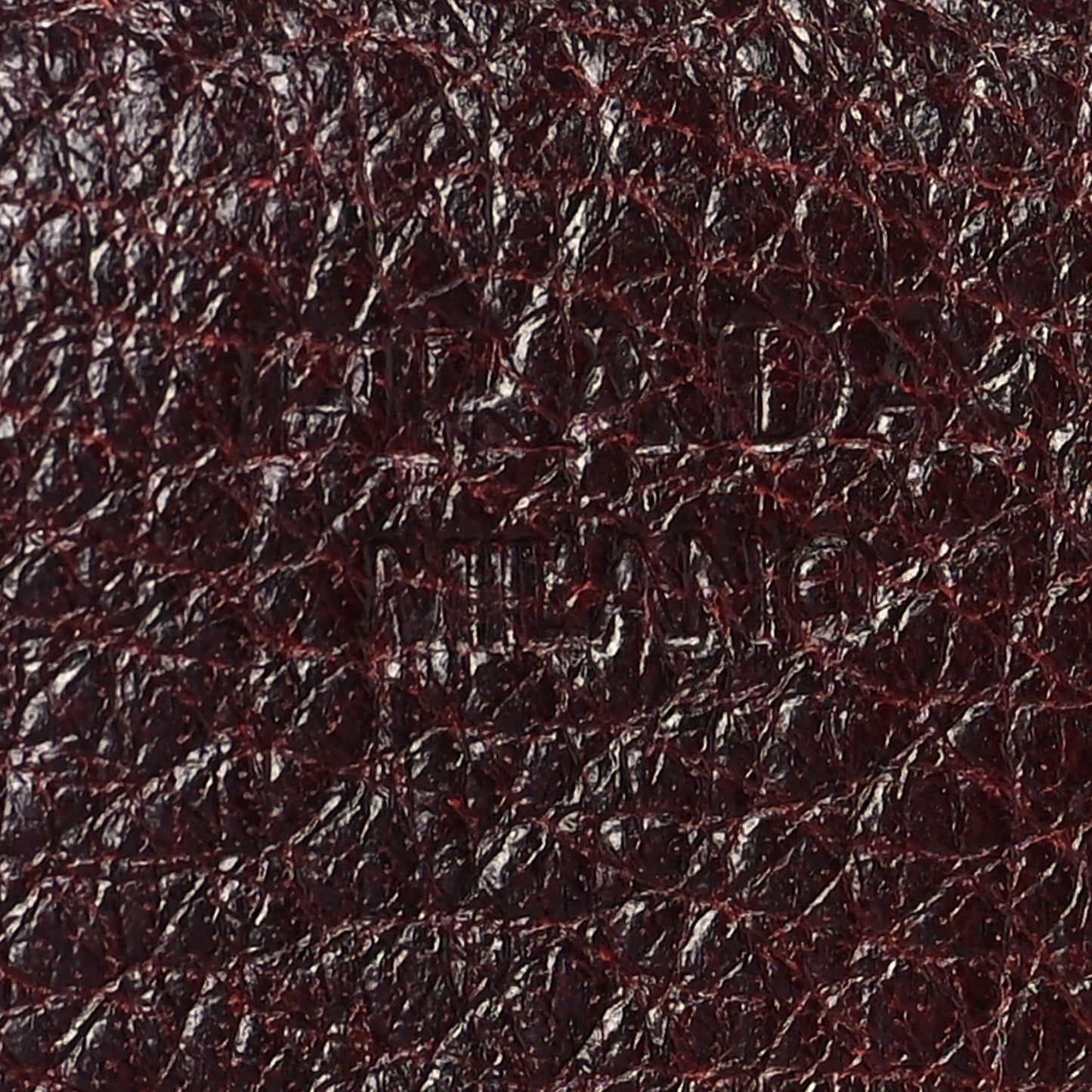 Vitello Daino Continental Flap Wallet Amaranto