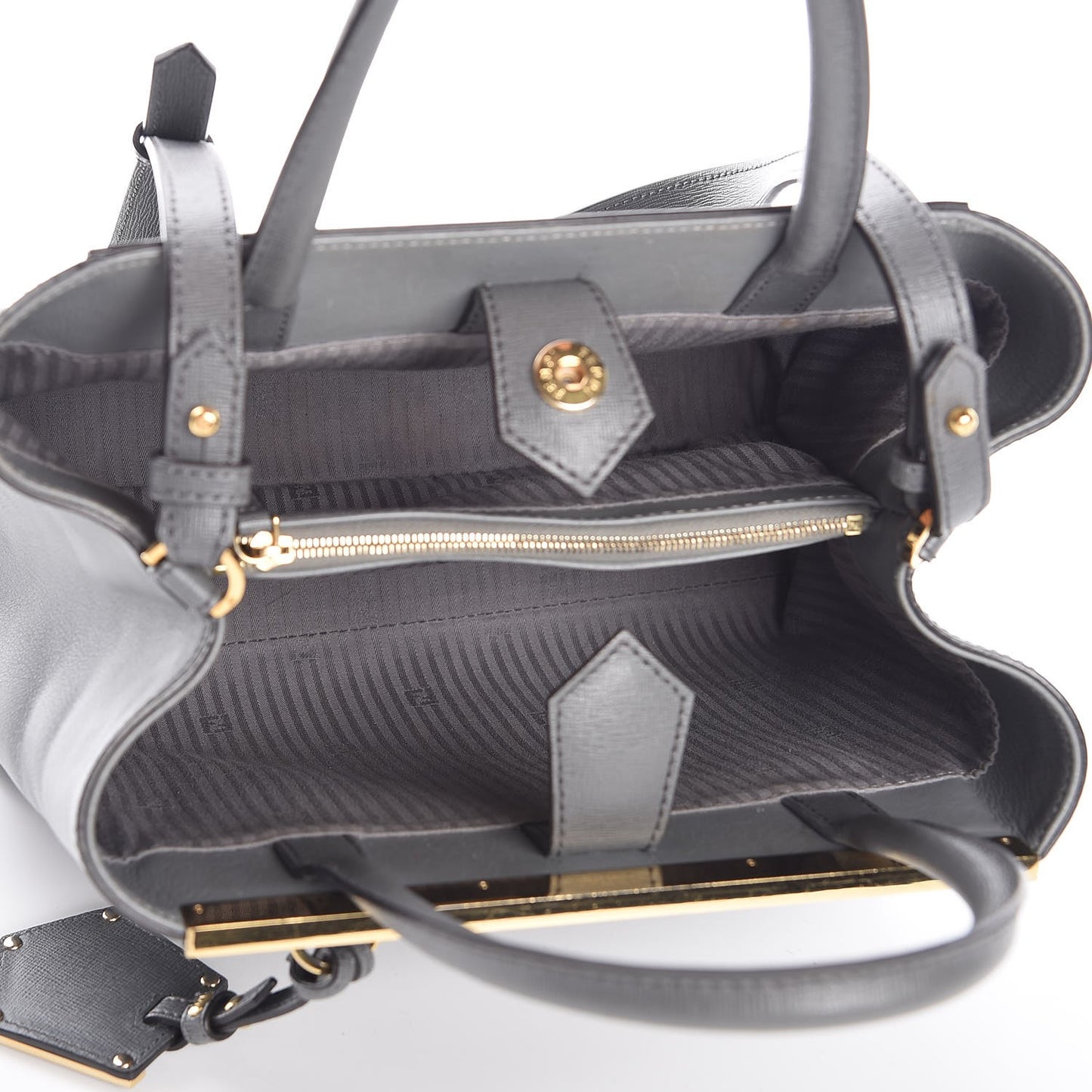Vitello Elite Petite 2Jours Tote Grigio Grigio Chiaro
