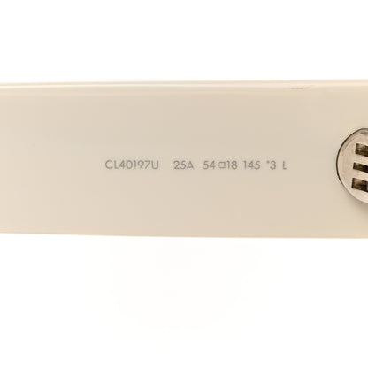 Celine Acetate Cat Eye Sunglasses CL 40197U White 5 of 7
