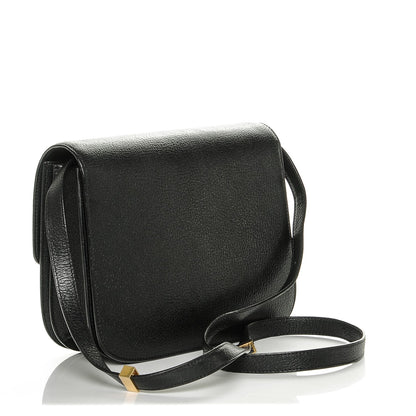 Celine Goatskin Medium Classic Box Flap Bag Black 3 of 7