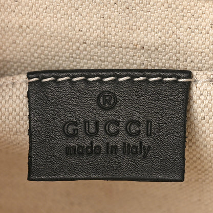 Gucci Calfskin Peony Small Chain Shoulder Bag Black 7 of 10