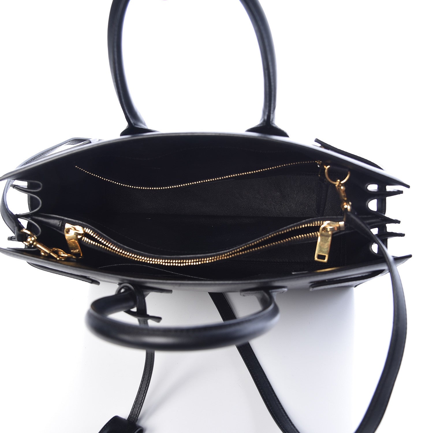 Saint Laurent Calfskin Small Sac De Jour Black 5 of 9