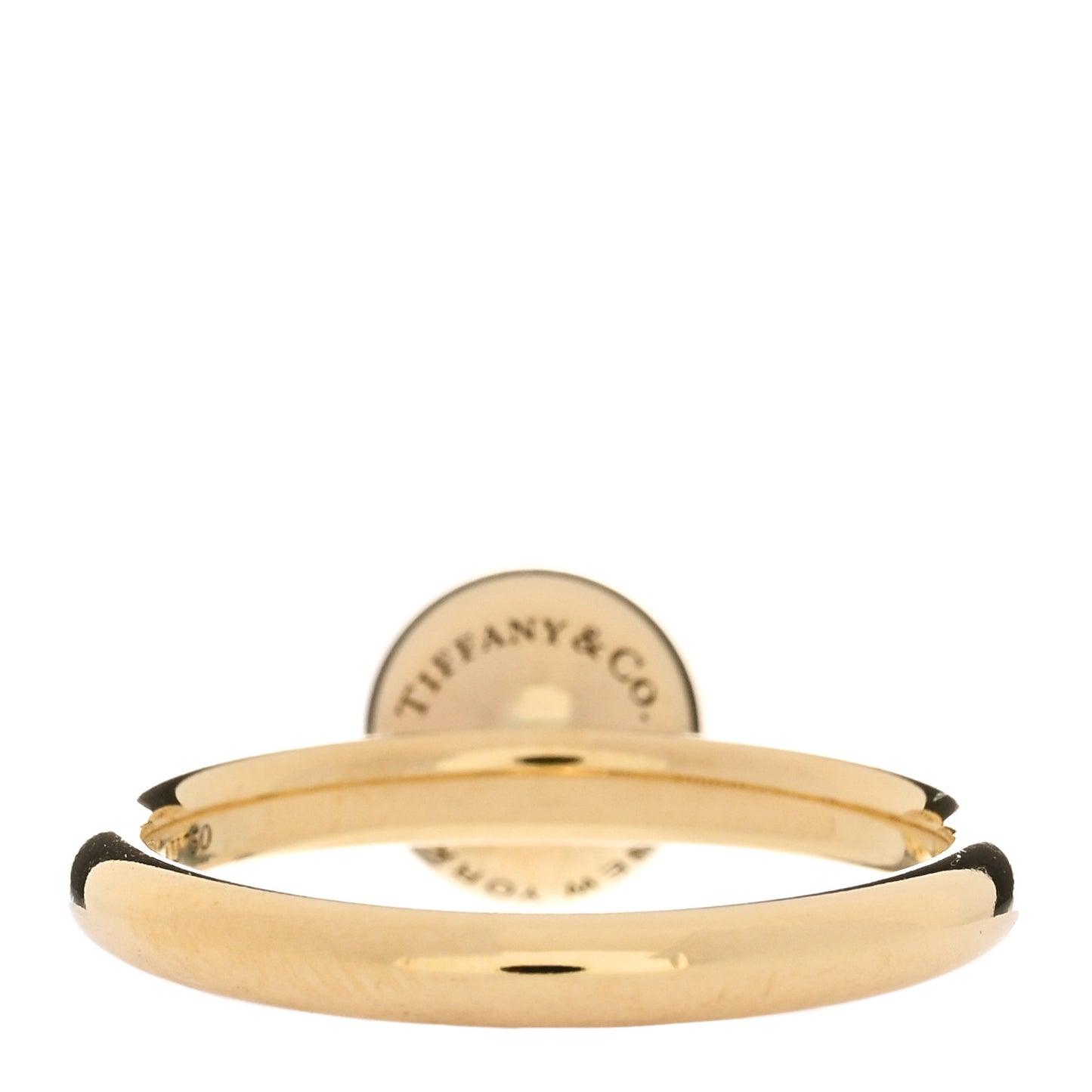 18K Yellow Gold 8mm HardWear Ball Ring 52 6