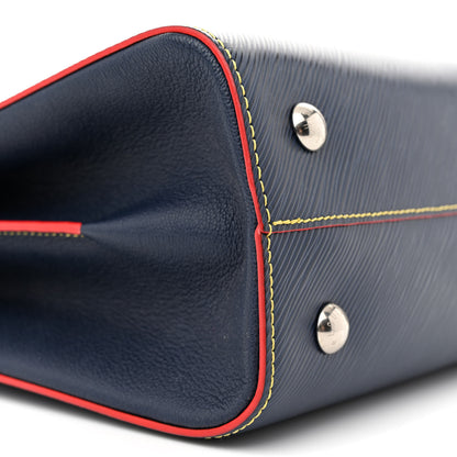 Louis Vuitton Epi Twist Tote Indigo 9 of 13