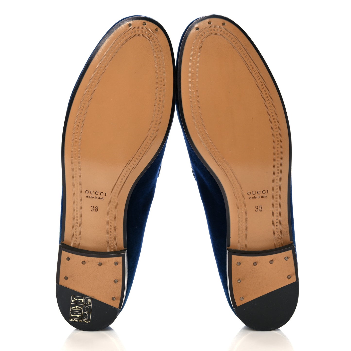 Velvet Horsebit Womens Jordaan Loafers 38 Blue Cobalt