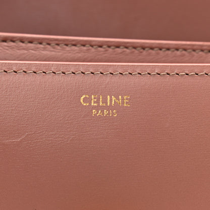 Celine Box Calfskin Teen Classic Box Flap Bag Antique Rose 6 of 10