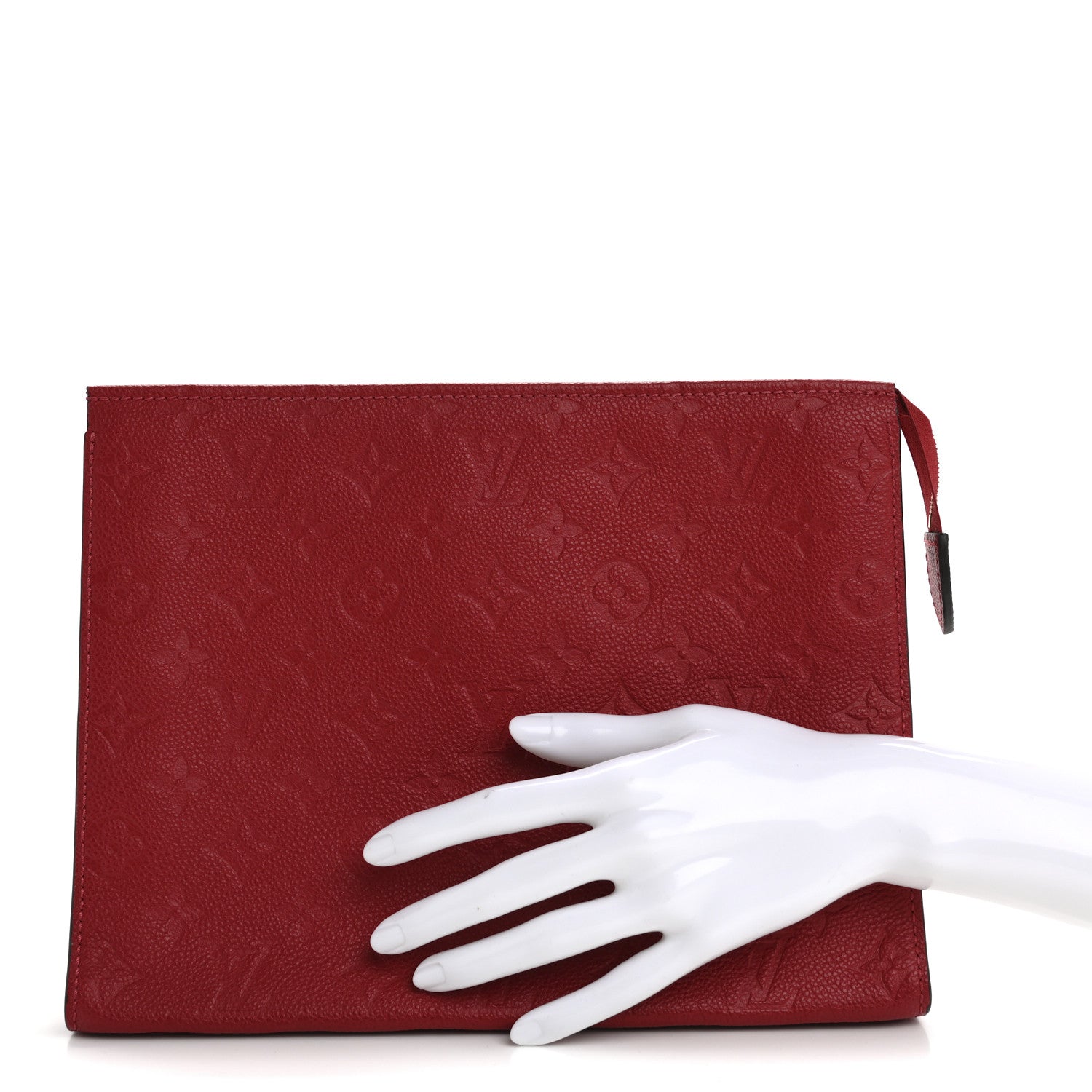 Louis Vuitton Empreinte Monogram Toiletry Pouch 26 Scarlet 2 of 10