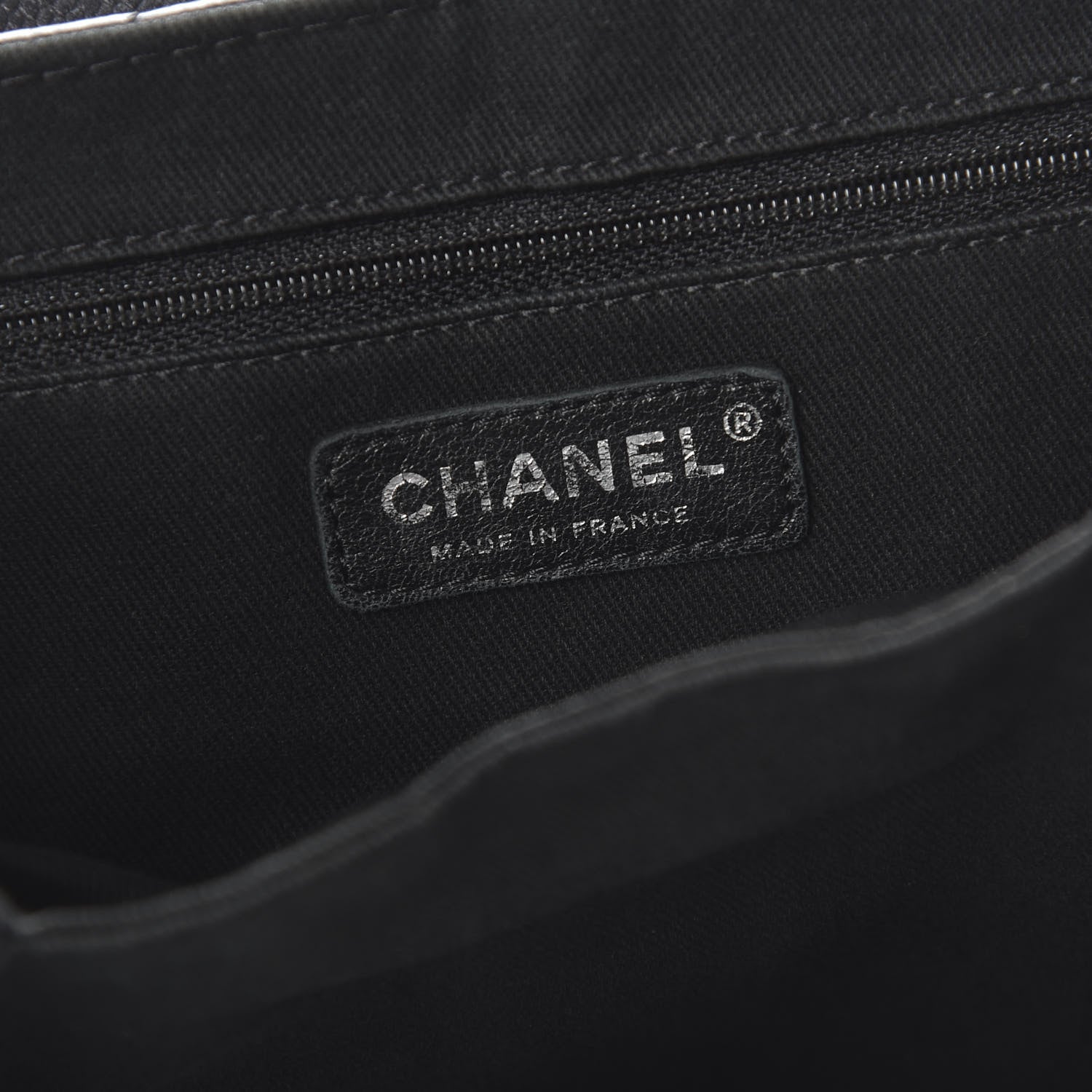 Chanel Caviar Quilted Timeless Accordion Flap Black 8 of 10