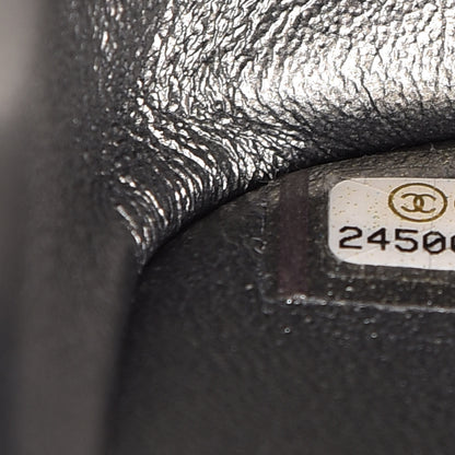 Chanel Metallic Calfskin Quilted 2.55 Reissue 226 Flap Charcoal 9 of 14