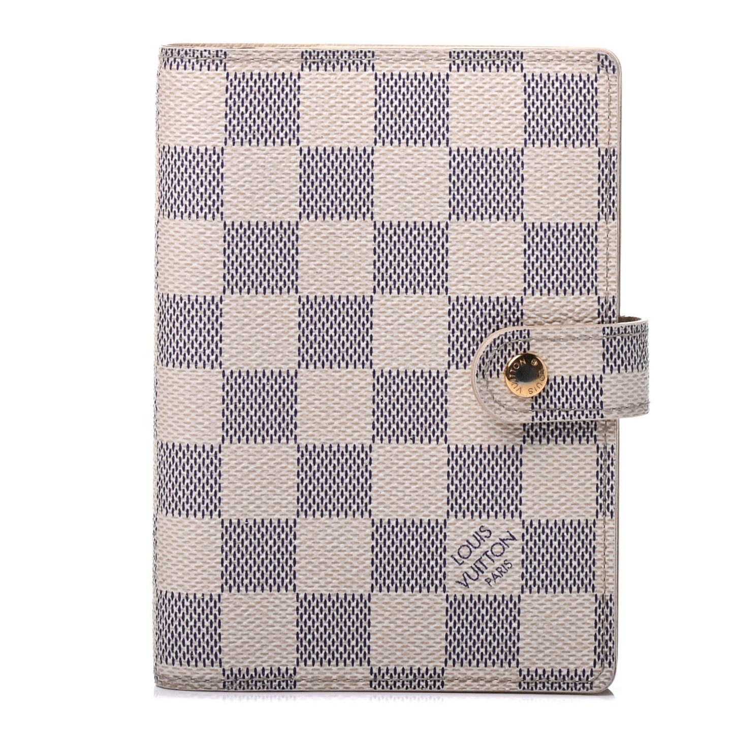 Damier Azur Small Ring Agenda Cover