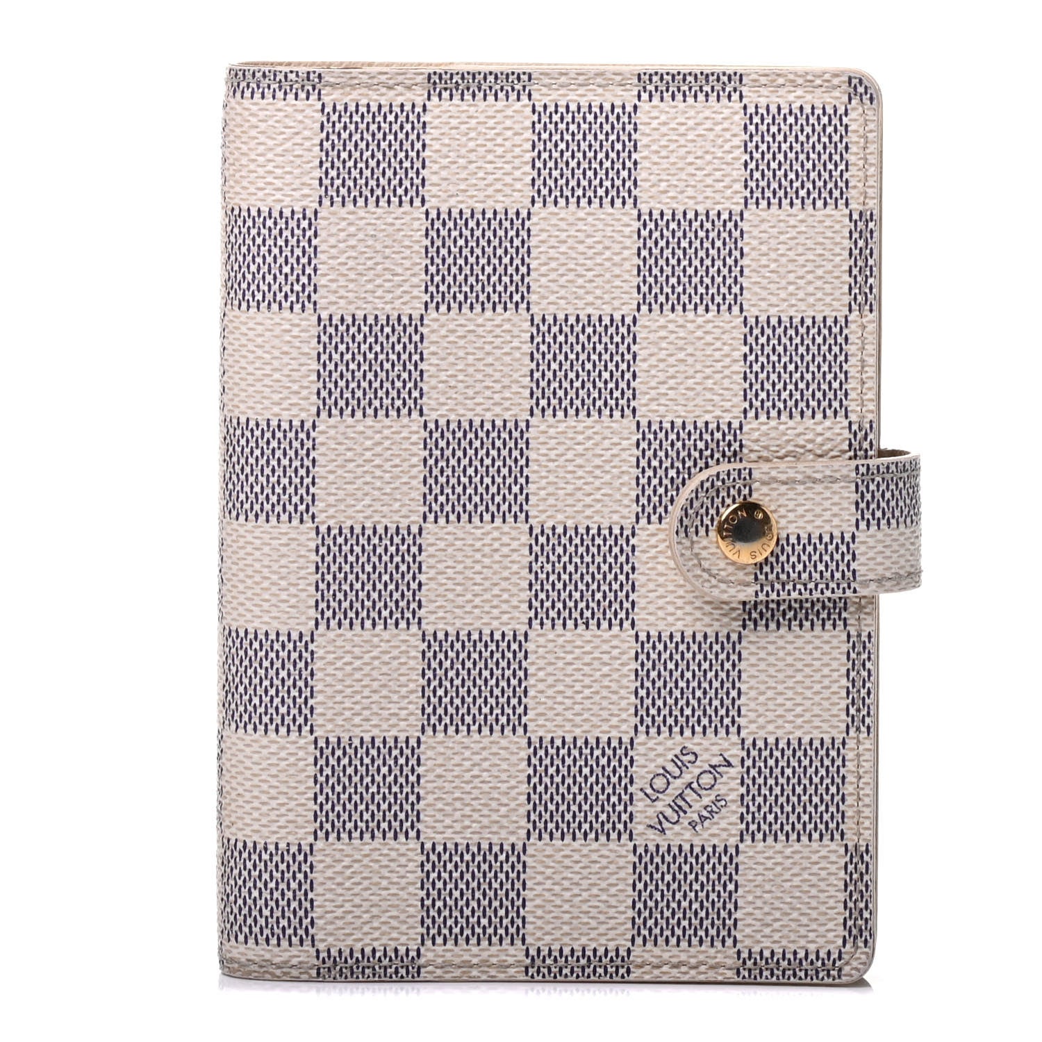 Louis Vuitton Damier Azur Small Ring Agenda Cover 1 of 4