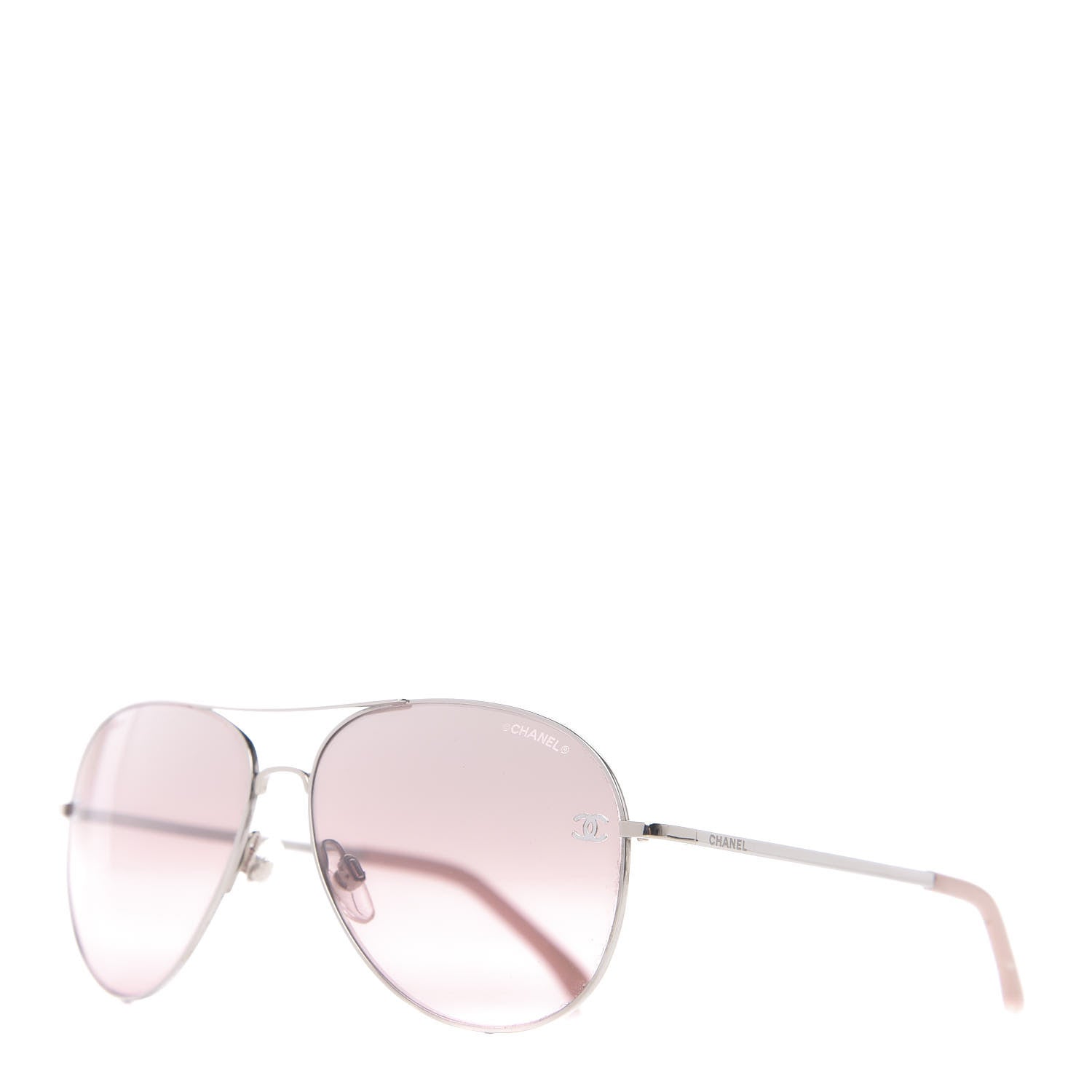 Chanel CC Aviator Sunglasses 4189-T-Q Pink 1 of 20