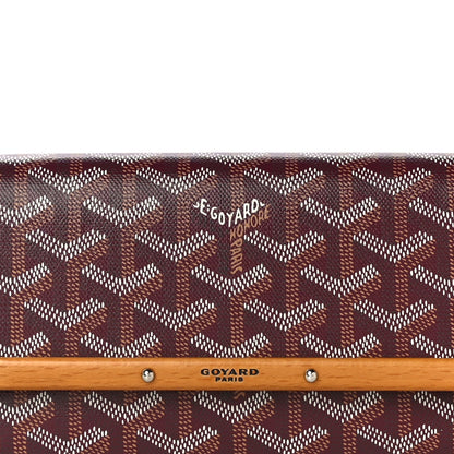 Goyard Goyardine Monte Carlo Bois Clutch Bordeaux 7 of 10