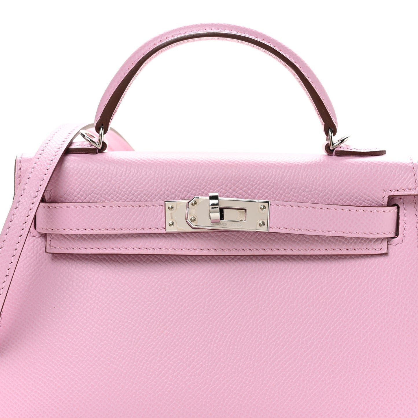 Epsom Mini Kelly Sellier 20 Mauve Sylvestre