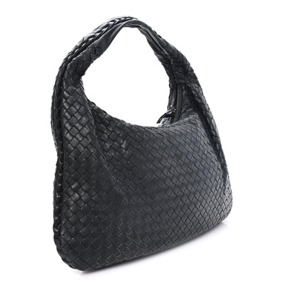 Bottega Veneta Nappa Intrecciato Medium Veneta Hobo Black 3 of 11