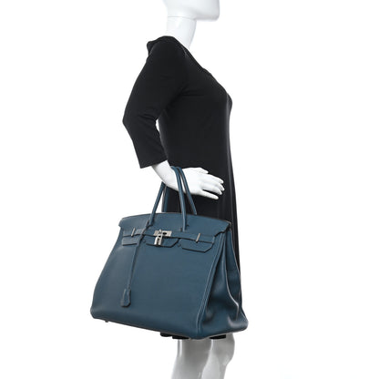 Hermes Fjord Birkin 40 Bleu Tempete 2 of 13