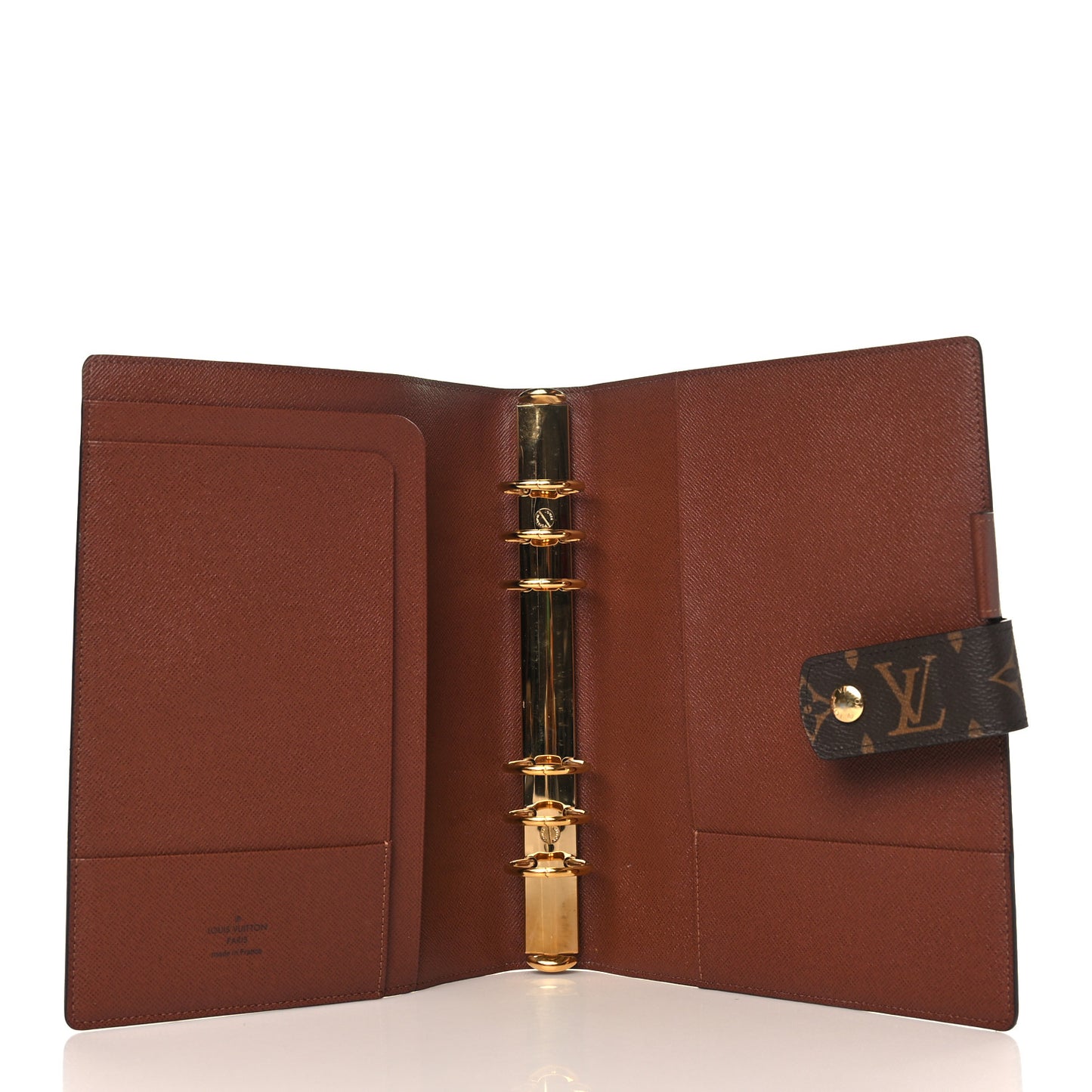 Monogram Large Ring Agenda Cover
