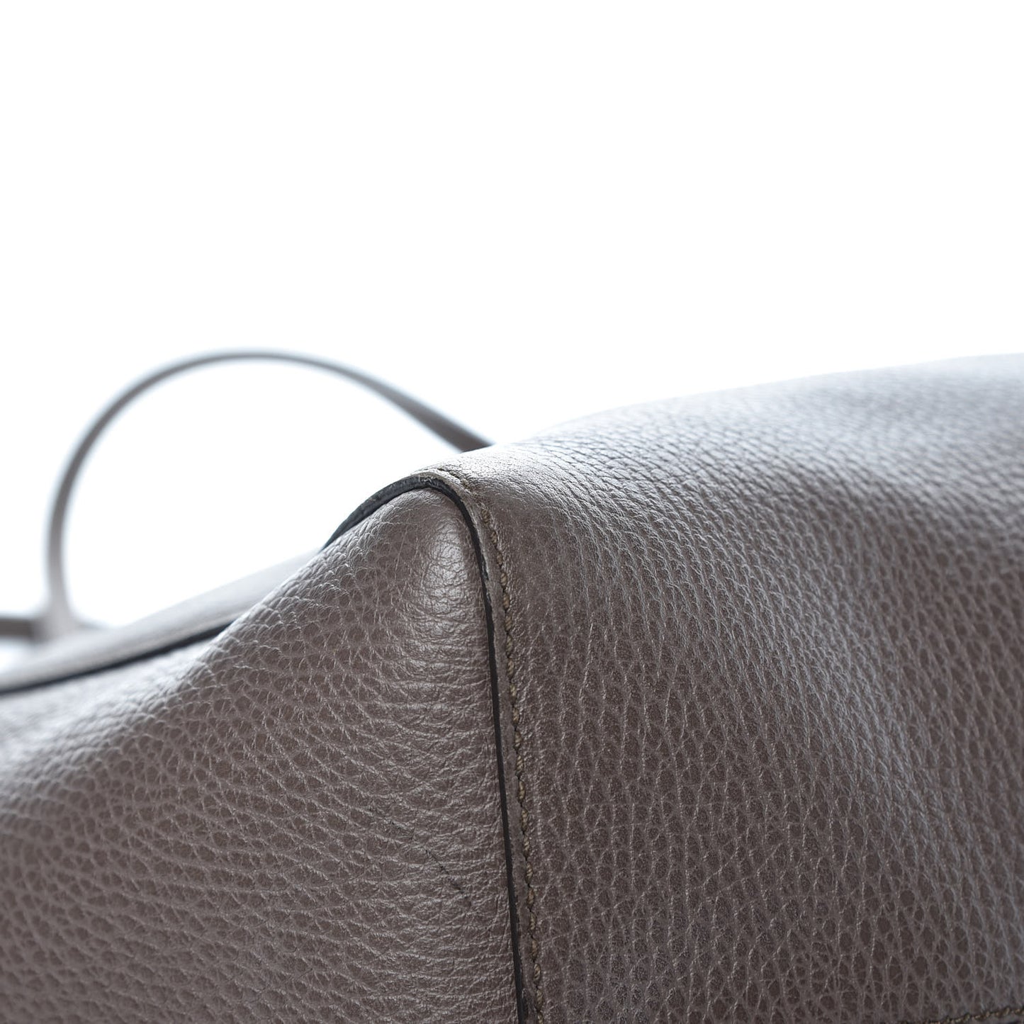 Dollar Calfskin Medium Swing Tote Grey Field Soft Pink