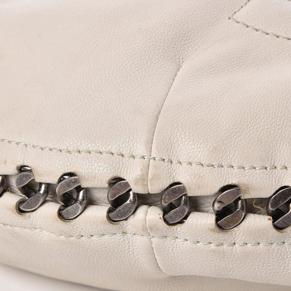 Chanel Calfskin Modern Chain Hobo White 11 of 12