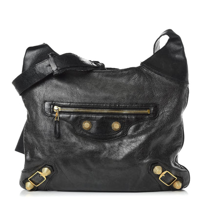 Balenciaga Chevre Giant 21 Gold Hardware Besace Hobo Black 1 of 13