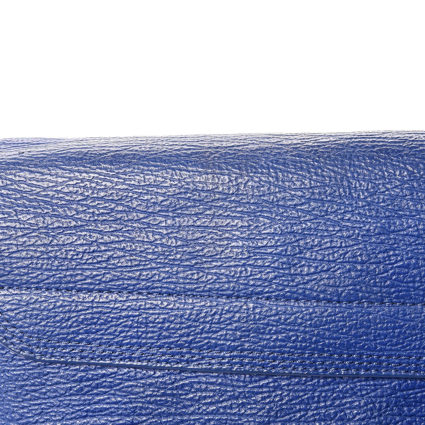3.1 Textured Calfskin Large Pashli Satchel Cobalt