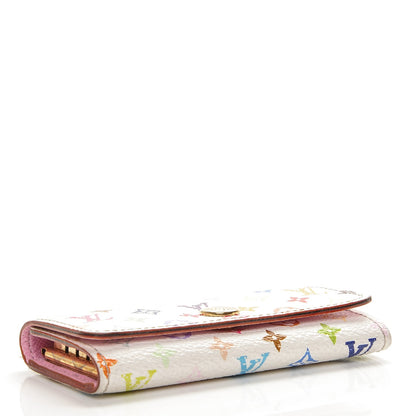 Louis Vuitton Monogram Multicolor Multicles 4 Key Holder White Litchi 4 of 8