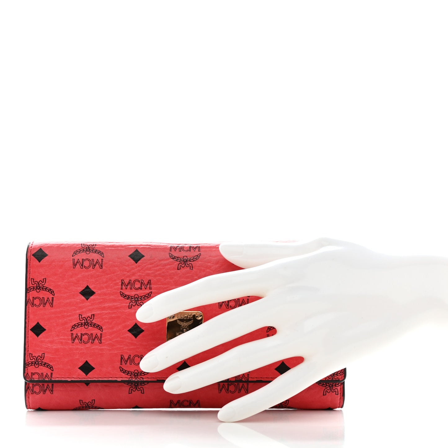 Visetos Continental Flap Wallet Red