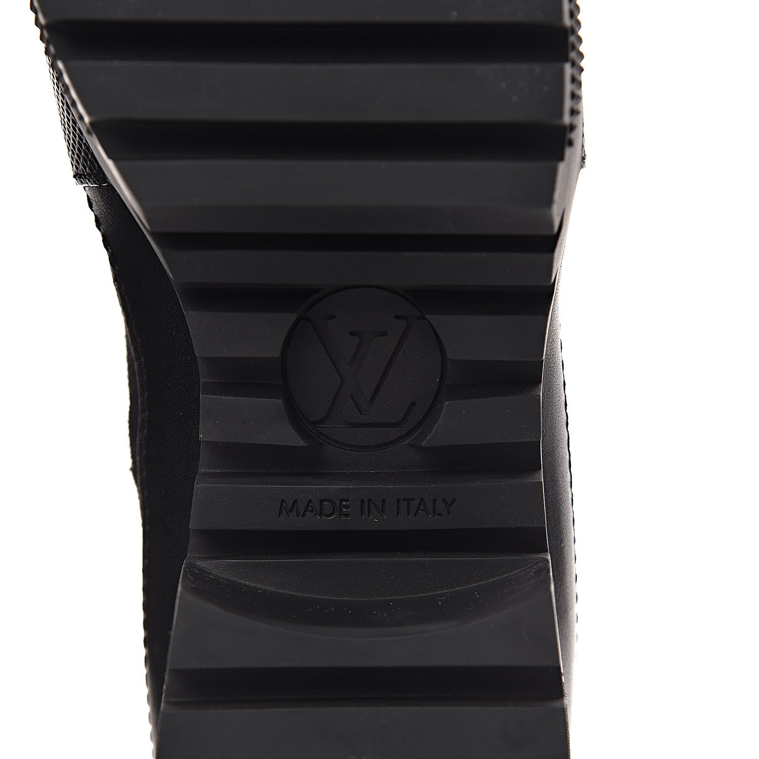 Louis Vuitton Suede Calfskin Monogram LV Black Heart Laureate Platform Desert Boots 37.5 Black 8 of 8