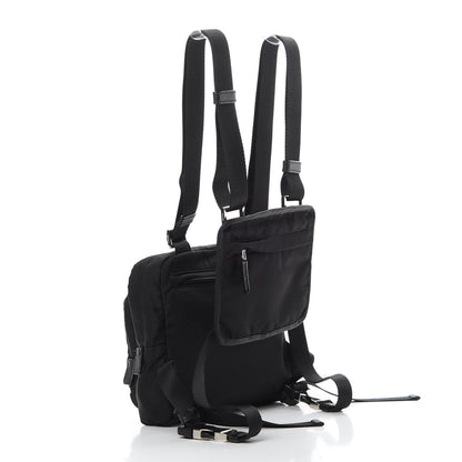 Prada Tessuto Nylon Montagna Harness Bag Black 2 of 9