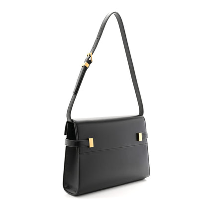 Saint Laurent Smooth Calfskin Small Manhattan Shoulder Bag Black 3 of 11