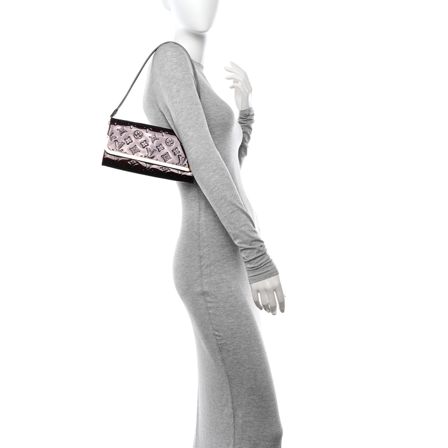 Louis Vuitton Vernis Rossmore MM Amarante 2 of 12
