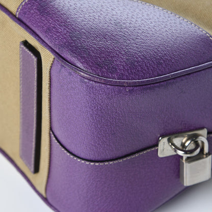 Prada Canapa Cinghiale Bowler Viola 13 of 13
